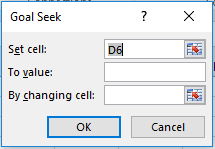 Tutorial Goal Seek Tutorial Goal Seek